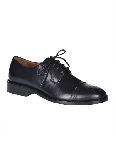 Shop Givenchy Toe-capped Oxford Shoes In Black