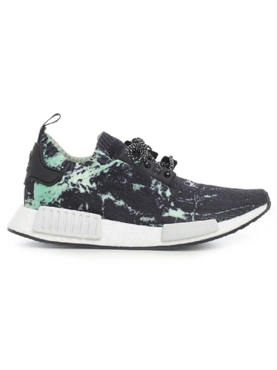 Shop Adidas Originals Nmd R1 Sneakers In Black White