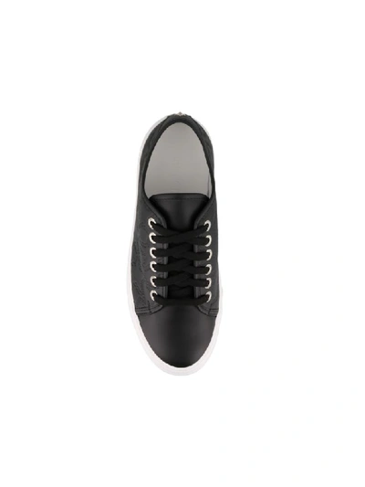Shop Jimmy Choo Aidene Sneakers In Black
