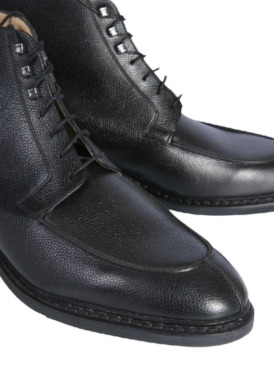 Shop Paraboot Serignan High Lace-up Boots In Nero