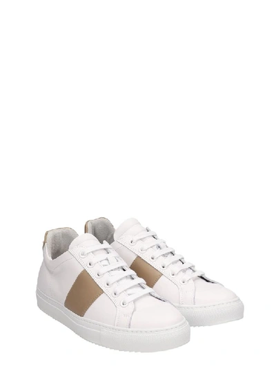 Shop National Standard White Leather Sneakers