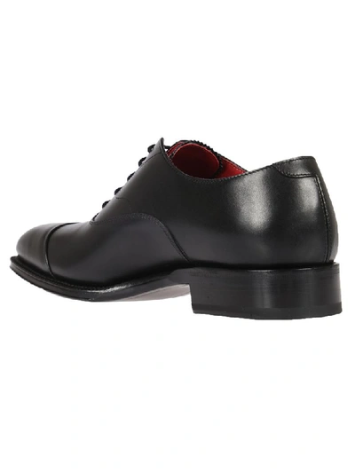 Shop Alexander Mcqueen Classic Derby Shoes In Black