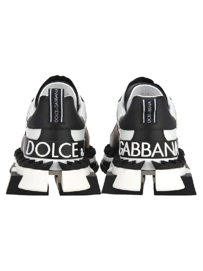 Shop Dolce & Gabbana Super King In Black White