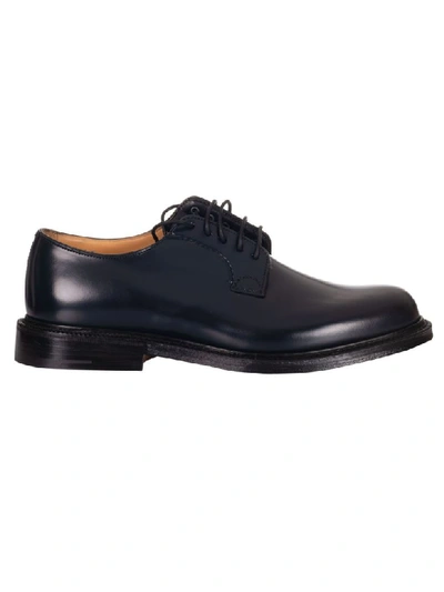 Shop Church's Shannon Derby Shoes In Navy