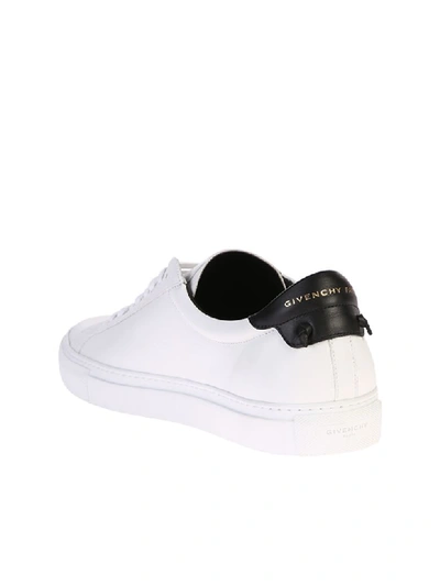 Shop Givenchy Perforated Sneakers In White