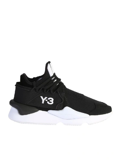 Shop Y-3 Kaiwa Sneakers In Black