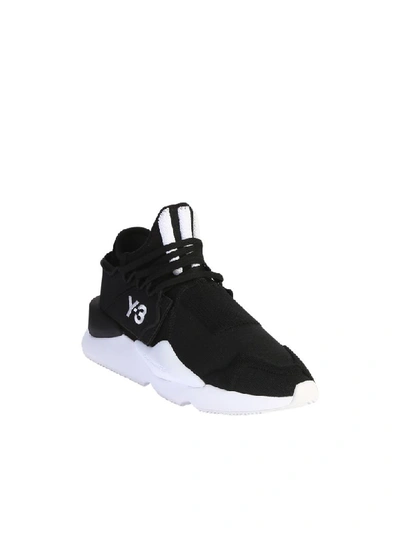 Shop Y-3 Kaiwa Sneakers In Black