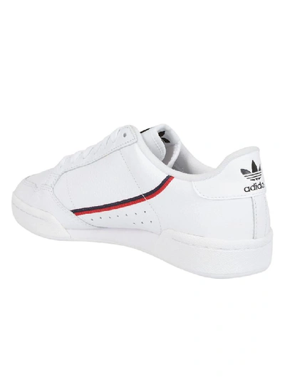 Shop Adidas Originals Continental Sneakers In Bianco/rosso/navy