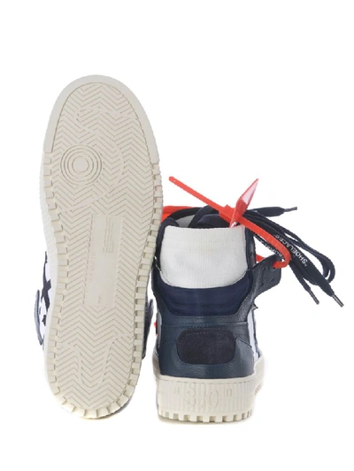 Shop Off-white Sneakers In Blu/bianco