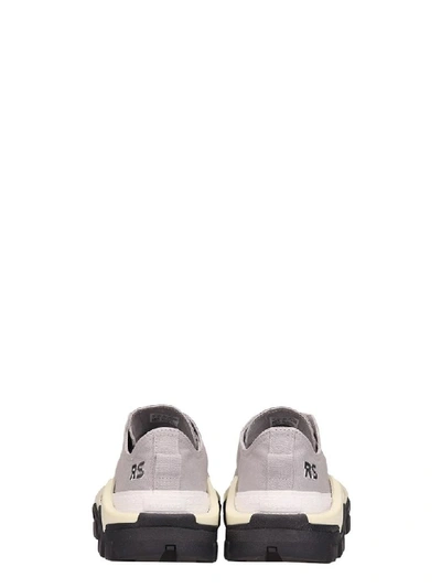Shop Adidas Originals Grey Canvas Detroit Runner Sneakers