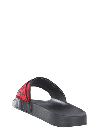 Shop Givenchy Slide Sandals In Nero