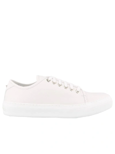 Shop Jimmy Choo Aiden Sneakers In White