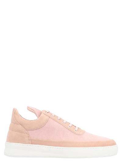 Shop Filling Pieces Cape Plain Shoes In Pink