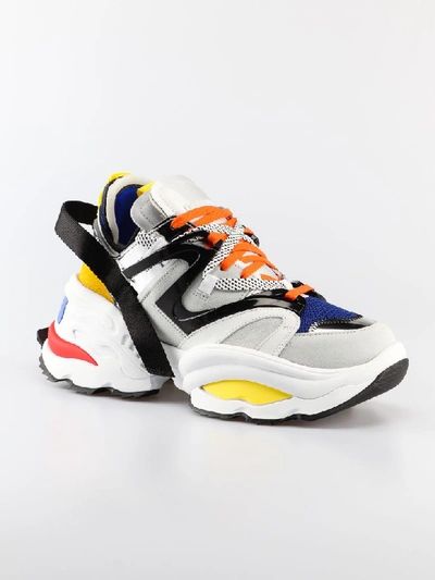 Shop Dsquared2 Mid-cut Sneakers In Multicolor