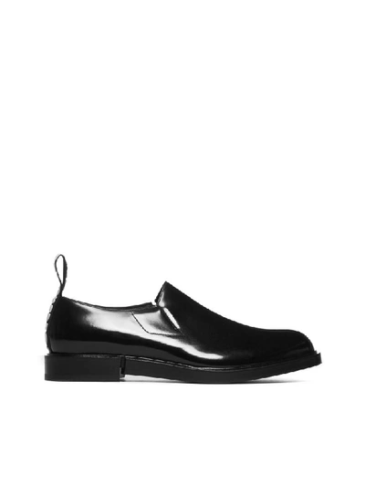 Shop Dolce & Gabbana Pull Tab Loafers In Nero