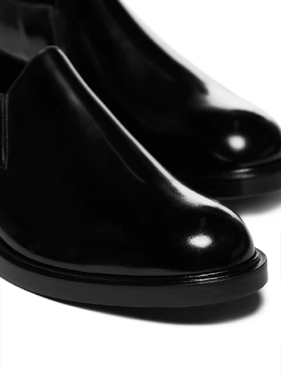 Shop Dolce & Gabbana Pull Tab Loafers In Nero