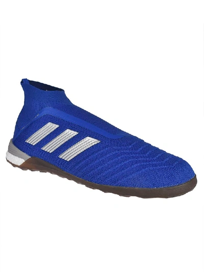 Shop Gosha Rubchinskiy Predator Slip-on Sneakers In Blu
