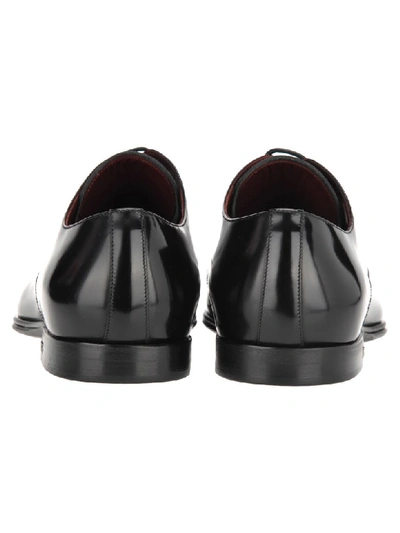 Shop Dolce & Gabbana Millenials Derby Shoes In Black