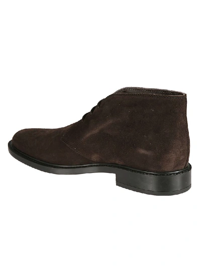 Shop Tod's Classic Ankle Boots In Brown