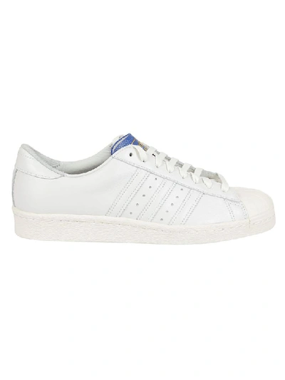 Shop Adidas Originals Superstar Sneakers In Blue