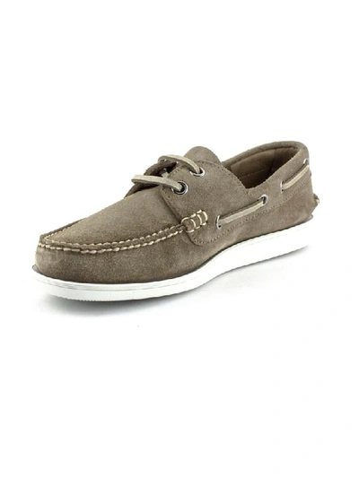 Shop Church's Marske Suede Boat Shoe Stone