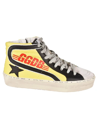 Shop Golden Goose Slide Hi-top Sneakers