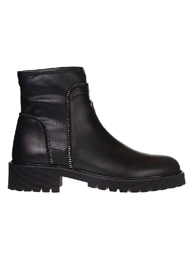 Shop Giuseppe Zanotti Rodger Boots In Nero