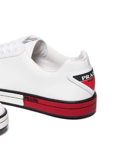 Shop Prada Sneakers In Basic