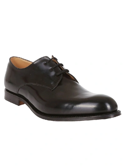 Shop Church's Classic Derby Shoes In Black
