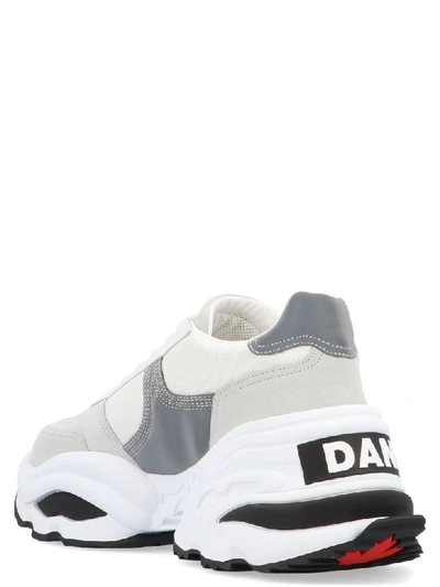 Shop Dsquared2 The Giant Hike Shoes In White