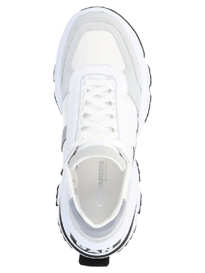 Shop Dsquared2 The Giant Hike Shoes In White