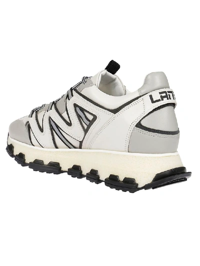 Shop Lanvin Logo Detail Sneakers In White