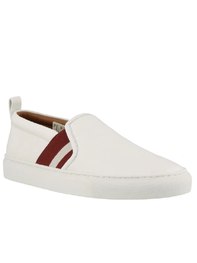 Shop Bally Herald Slip On In White