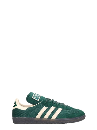 Adidas Originals Green Fabric Samba Lt Sneakers | ModeSens