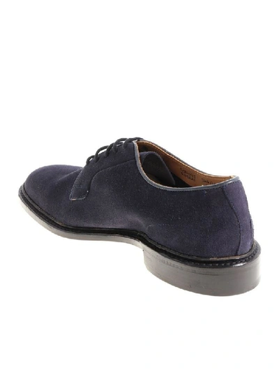 Shop Tricker's Derby In Blue