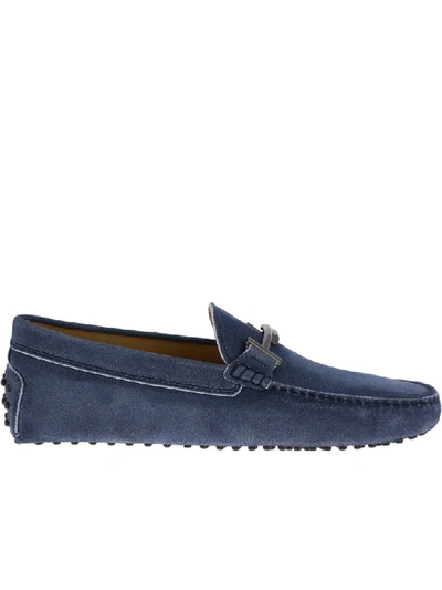 Shop Tod's Tods In Gnawed Blue