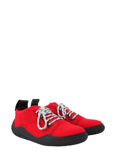 Shop Lanvin Diving Sneakers In Rosso