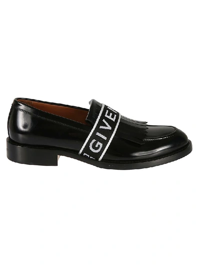 Shop Givenchy Cruz Penny Loafers In Black