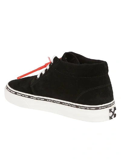 Shop Off-white Arrow Motif Sneakers In Black White