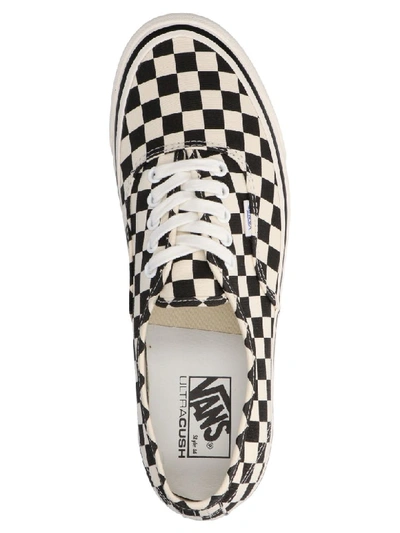 Shop Vans Authentic 44 Dx Shoes In Black&white 