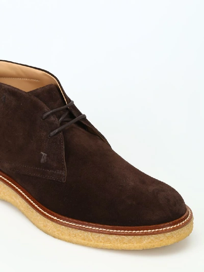 Shop Tod's Boots In Brown