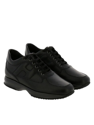 Shop Hogan Sneakers Shoes Men  In Black