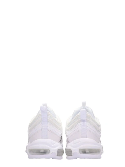 Shop Nike Air Max 97 White Cotton Sneakers