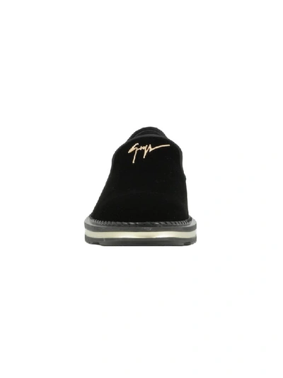 Shop Giuseppe Zanotti Costner Loafer In Black