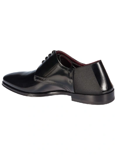 Shop Dolce & Gabbana Polished Oxford Shoes In Black