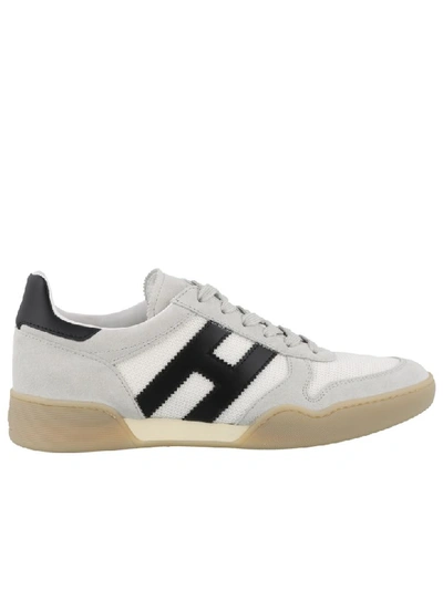 Shop Hogan H357 Sneakers In Basic