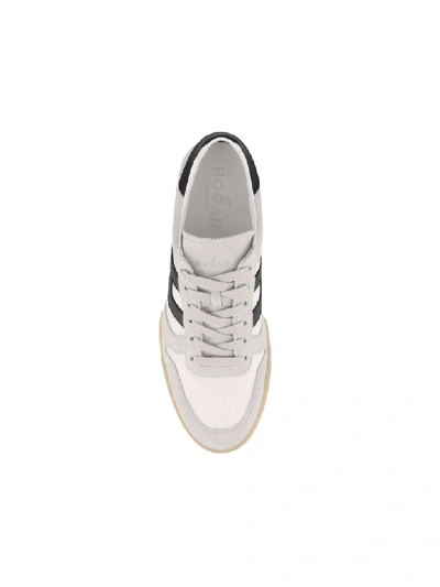 Shop Hogan H357 Sneakers In Basic