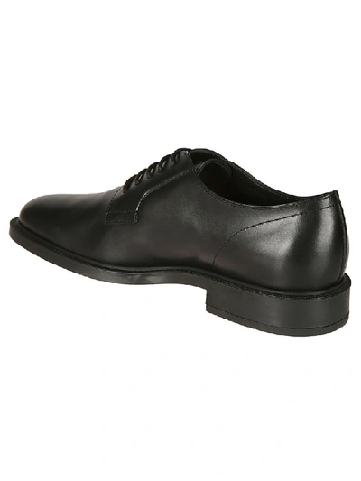 Shop Tod's Classic Derby Shoes In Black