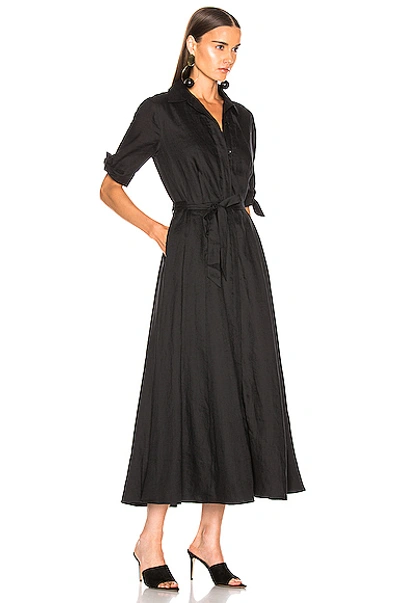 Shop Equipment Irenne Midi Dress In True Black