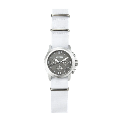 Shop Vilebrequin Core Nylon Watch In White